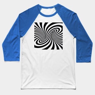 Optical Illusion Baseball T-Shirt